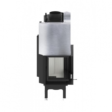 Каминная топка Hitze ALBERO 9 KW левосторонняя гильотина с водяным контуром