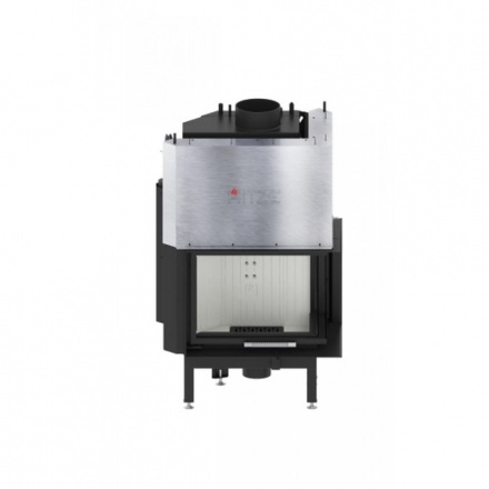 Каминная топка Hitze ALBERO 11 KW правосторонняя гильотина с водяным контуром