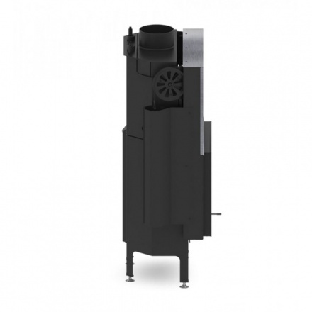 Каминная топка Hitze ALBERO 9 KW горизонтальная гильотина с водяным контуром