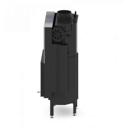 Каминная топка Hitze ALBERO 9 KW горизонтальная гильотина с водяным контуром