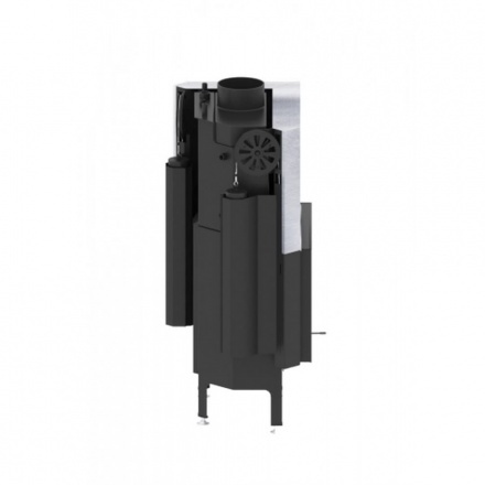 Каминная топка Hitze ALBERO 9 KW правосторонняя гильотина с водяным контуром