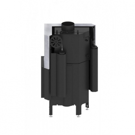 Каминная топка Hitze ALBERO 9 KW правосторонняя гильотина с водяным контуром