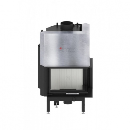 Каминная топка Hitze ALBERO 9 KW правосторонняя гильотина с водяным контуром