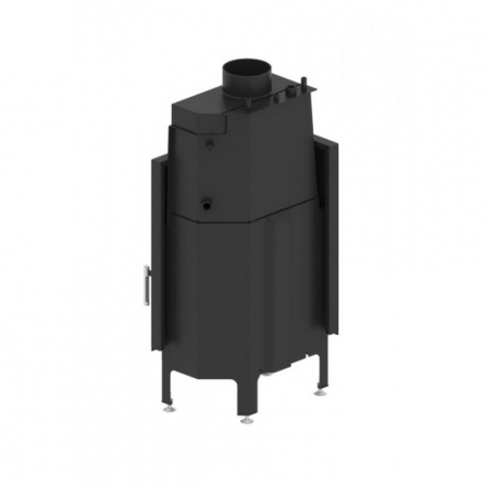 Каминная топка Hitze ALBERO 9 KW левосторонняя с водяным контуром