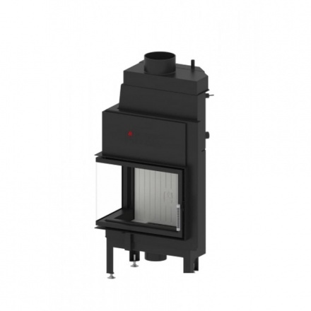 Каминная топка Hitze ALBERO 9 KW левосторонняя с водяным контуром