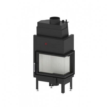 Каминная топка Hitze ALBERO 9 KW правосторонняя с водяным контуром