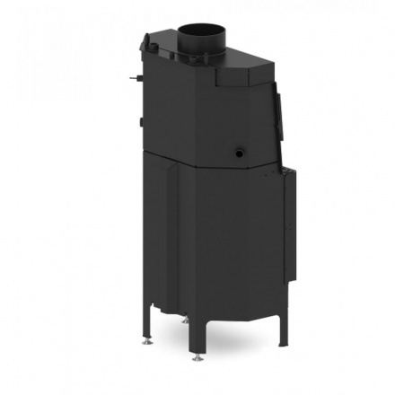 Каминная топка Hitze ALBERO 11 KW стандартная горизонтальная с водяным контуром