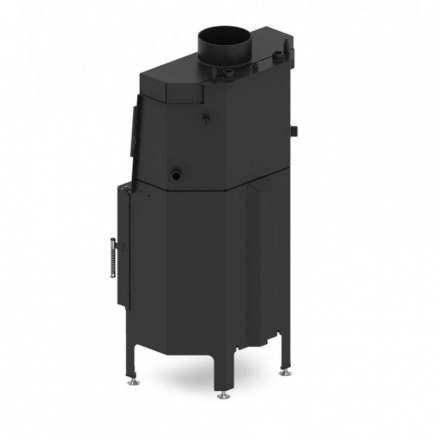 Каминная топка Hitze ALBERO 11 KW стандартная горизонтальная с водяным контуром