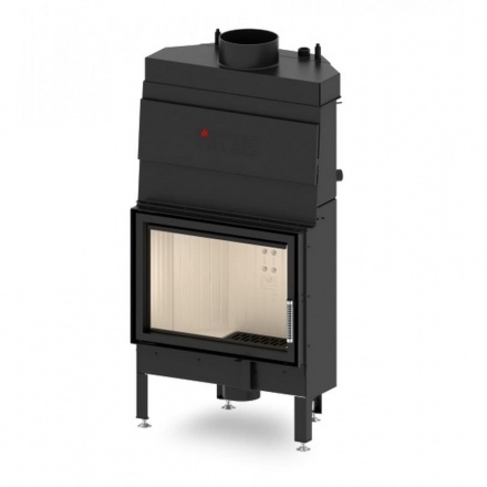 Каминная топка Hitze ALBERO 11 KW стандартная горизонтальная с водяным контуром