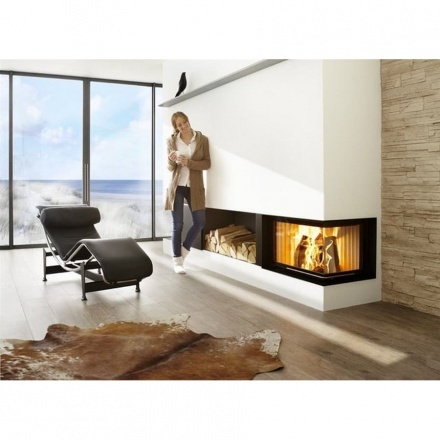 Каминная топка Brunner Eck-Kamin 45/67/44 подъёмный механизм