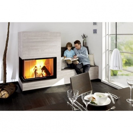 Каминная топка Brunner Eck-Kamin 57/82/48 подъёмный механизм