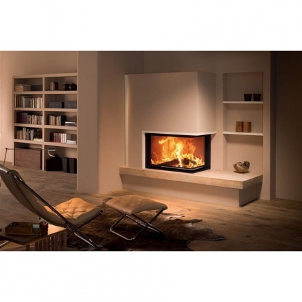 Каминная топка Brunner Eck-Kamin 57/82/48 подъёмный механизм