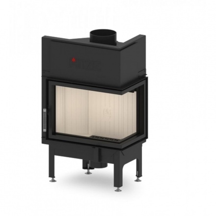 Каминная топка Hitze ALBERO 9 KW правосторонняя горизонтальная
