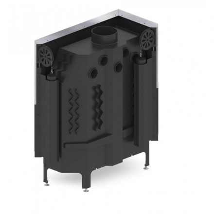 Каминная топка Hitze ALBERO 19 KW левосторонняя горизонтальная гильотина