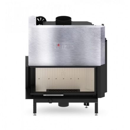 Каминная топка Hitze ALBERO 19 KW левосторонняя горизонтальная гильотина