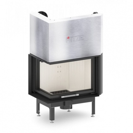 Каминная топка Hitze ALBERO 11 KW левосторонняя горизонтальная гильотина