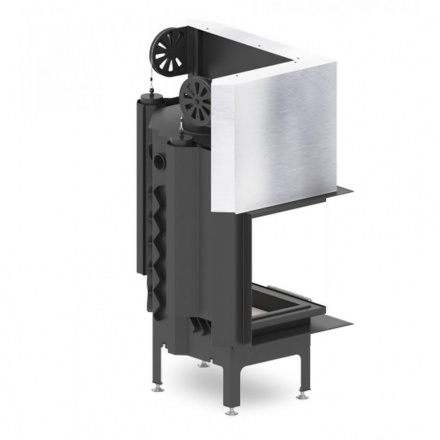 Каминная топка Hitze ALBERO 11 KW левосторонняя горизонтальная гильотина