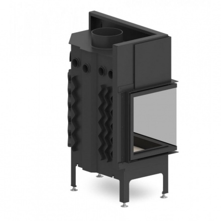 Каминная топка Hitze ALBERO 14 KW левосторонняя горизонтальная