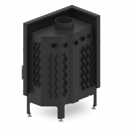 Каминная топка Hitze ALBERO 14 KW левосторонняя горизонтальная