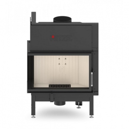 Каминная топка Hitze ALBERO 14 KW левосторонняя горизонтальная