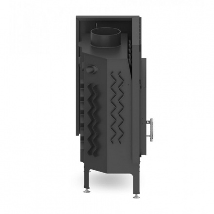 Каминная топка Hitze ALBERO 14 KW правосторонняя горизонтальная