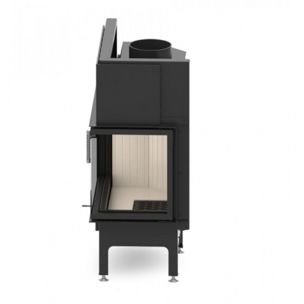 Каминная топка Hitze ALBERO 14 KW правосторонняя горизонтальная