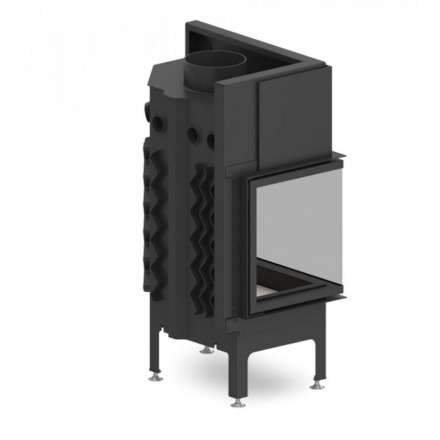 Каминная топка Hitze ALBERO 11 KW левосторонняя горизонтальная