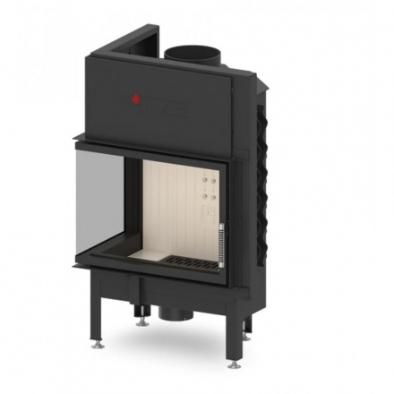 Каминная топка Hitze ALBERO 11 KW левосторонняя горизонтальная