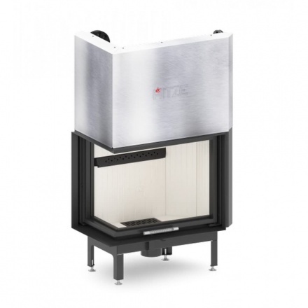 Каминная топка Hitze ALBERO 16 KW левосторонняя горизонтальная гильотина