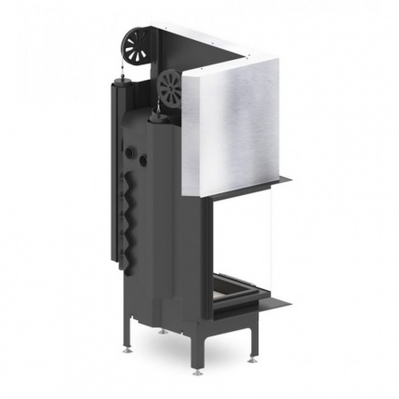Каминная топка Hitze ALBERO 16 KW левосторонняя горизонтальная гильотина