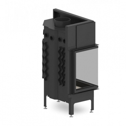 Каминная топка Hitze ALBERO 16 KW левосторонняя горизонтальная