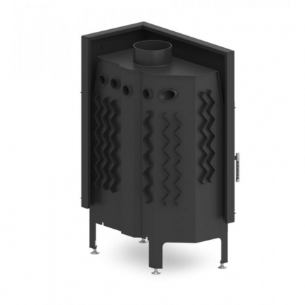 Каминная топка Hitze ALBERO 16 KW правосторонняя горизонтальная
