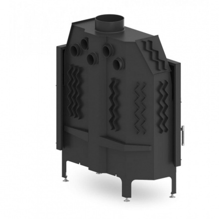 Каминная топка Hitze ALBERO 19 KW правосторонняя горизонтальная