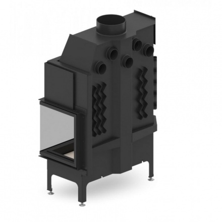 Каминная топка Hitze ALBERO 19 KW правосторонняя горизонтальная
