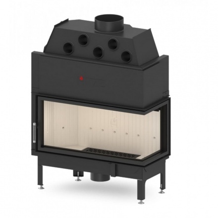 Каминная топка Hitze ALBERO 19 KW правосторонняя горизонтальная