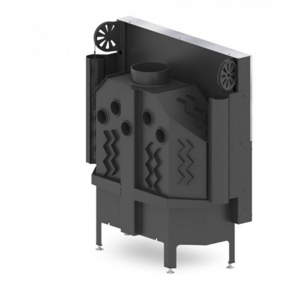 Каминная топка Hitze ALBERO 19 KW горизонтальная гильотина