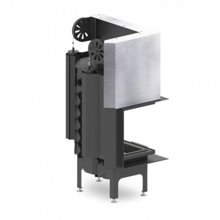 Каминная топка Hitze ALBERO 9 KW левосторонняя горизонтальная гильотина