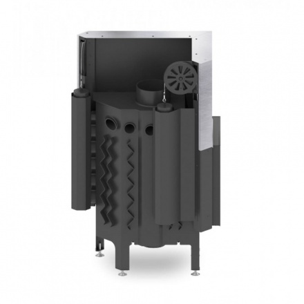 Каминная топка Hitze ALBERO 9 KW левосторонняя горизонтальная гильотина