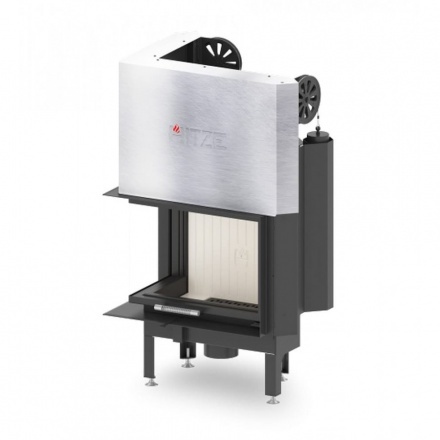 Каминная топка Hitze ALBERO 9 KW левосторонняя горизонтальная гильотина