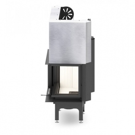 Каминная топка Hitze ALBERO 9 KW правосторонняя горизонтальная гильотина