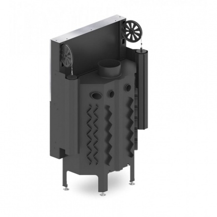 Каминная топка Hitze ALBERO 9 KW горизонтальная гильотина