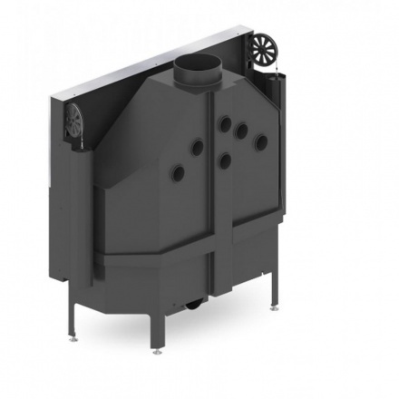 Каминная топка Hitze ALBERO 25 KW горизонтальная гильотина