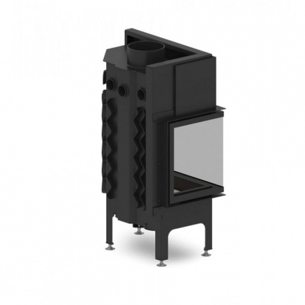 Каминная топка Hitze ALBERO 9 KW левосторонняя горизонтальная