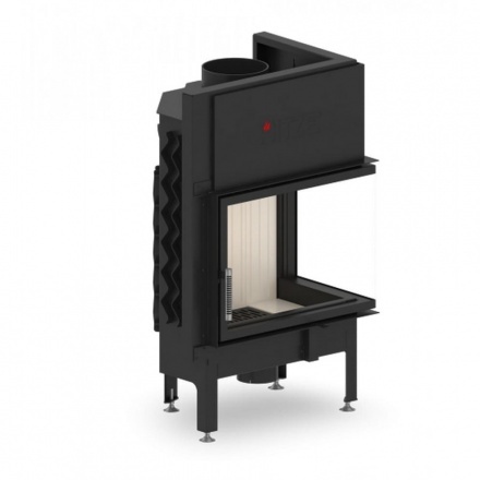 Каминная топка Hitze ALBERO 11 KW правосторонняя горизонтальная
