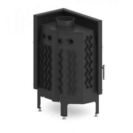 Каминная топка Hitze ALBERO 11 KW правосторонняя горизонтальная