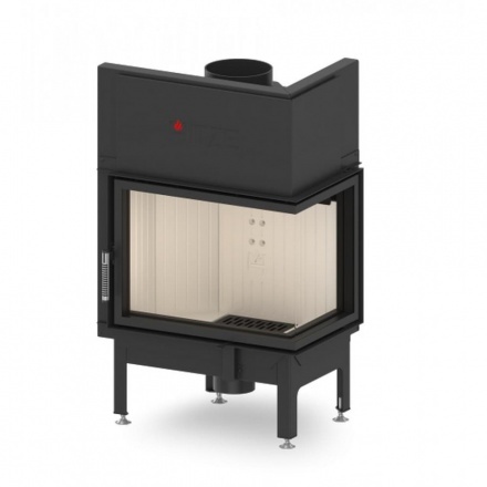 Каминная топка Hitze ALBERO 11 KW правосторонняя горизонтальная