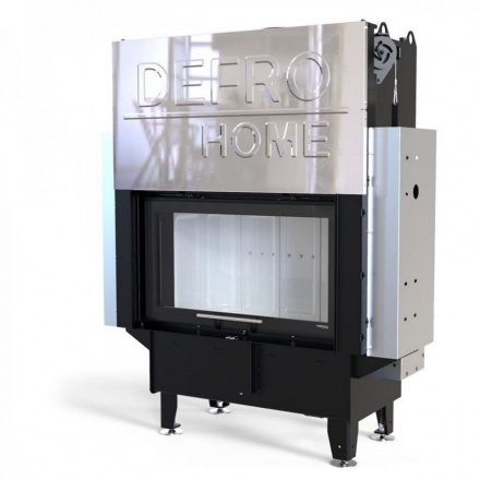 Каминная топка Defro Home RIVA ME G SHORT с водяным контуром и подъемом стекла вверх