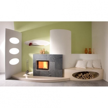 Каминная топка Brunner Kompakt-Kamine 51/67 с боковым открыванием