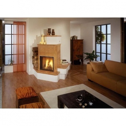 Каминная топка Brunner Kompakt-Kamine 57/67 боковое открывание двери