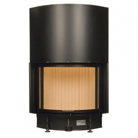 Каминная топка Brunner Kompakt-Kamine 51/67 радиусное стекло, подъемный механизм вверх